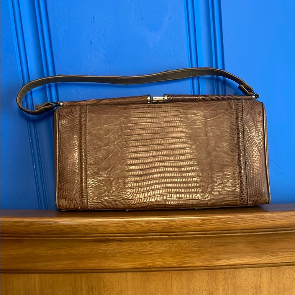 Vintage Brown Clutch
